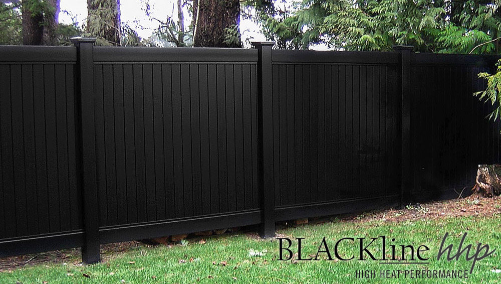 Blackline HHP - Shop Black Vinyl Fencing Now