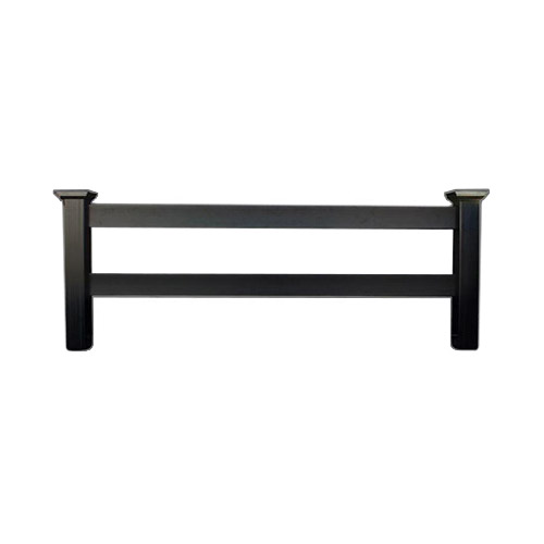 Blackline HHP Black Two Rail Horse Fence