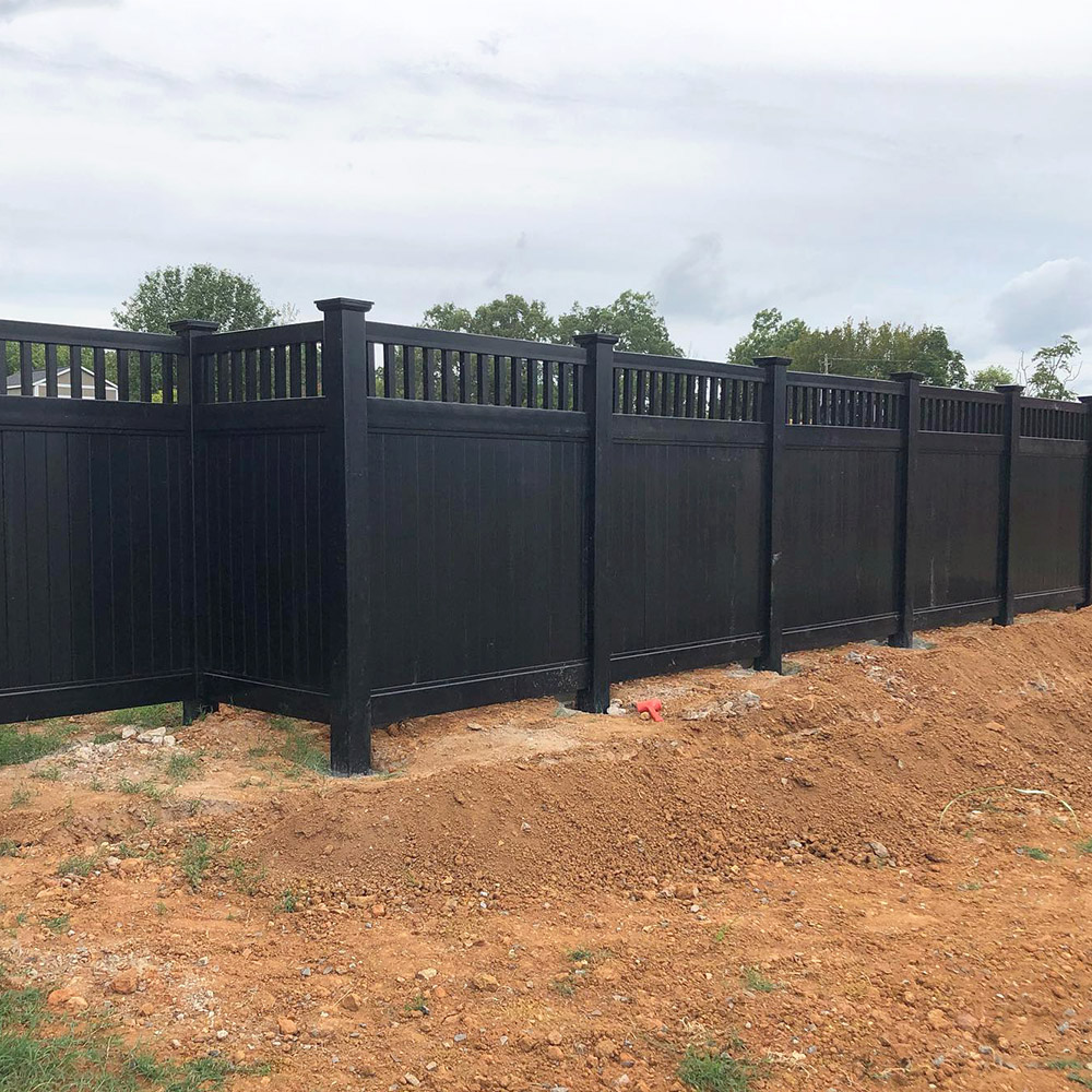 Blackline HHP Black Solid Privacy Fence