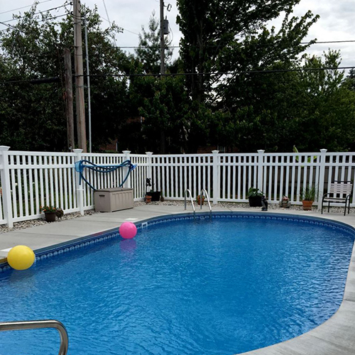 Waldston Durables Vinyl Pool Fence