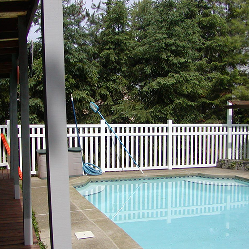 Waldston Durables Vinyl Pool Fence