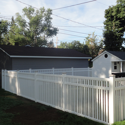 Seneca Narrow Durables Vinyl Pool Fence