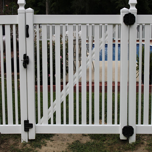 Seneca Narrow Durables Vinyl Pool Fence