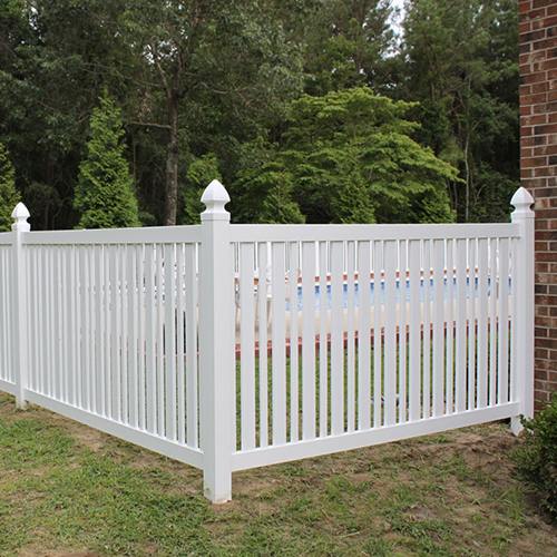 Seneca Narrow Durables Vinyl Pool Fence