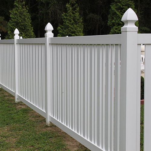 Seneca Narrow Durables Vinyl Pool Fence