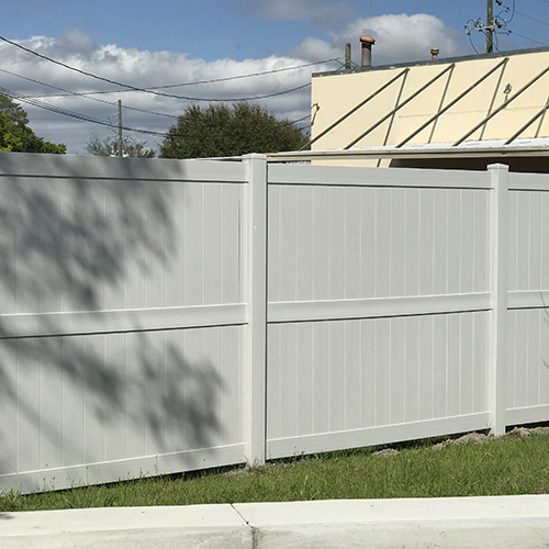 Newport Durables Vinyl Fence