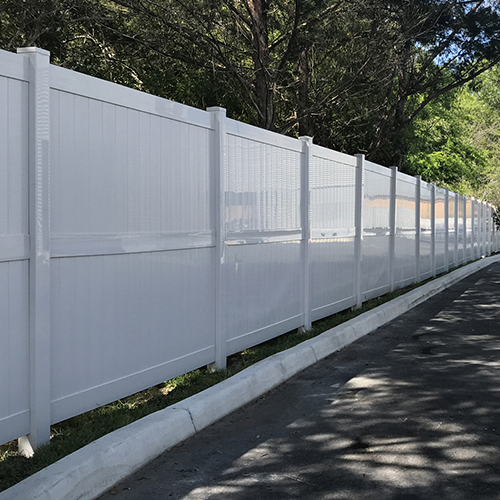 Newport Durables Vinyl Fence