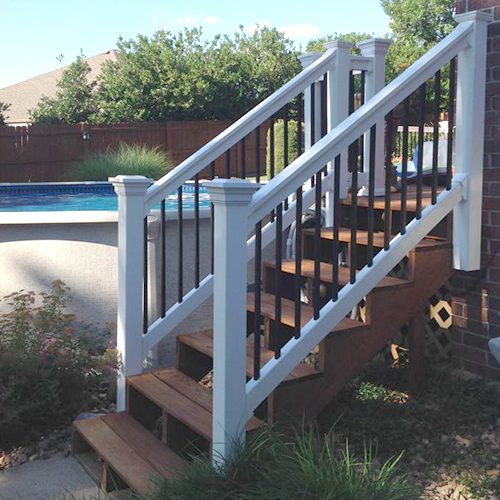 Bradford Vinyl Railing Fence