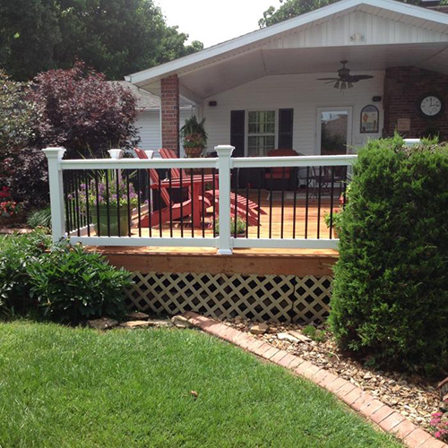 Bradford Vinyl Railing Fence