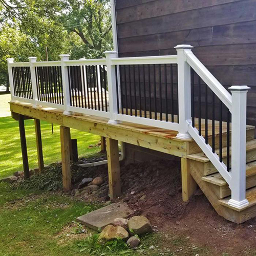 Bradford Vinyl Railing Fence