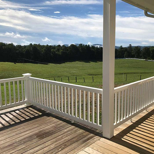 Harrington Vinyl Railing Fence