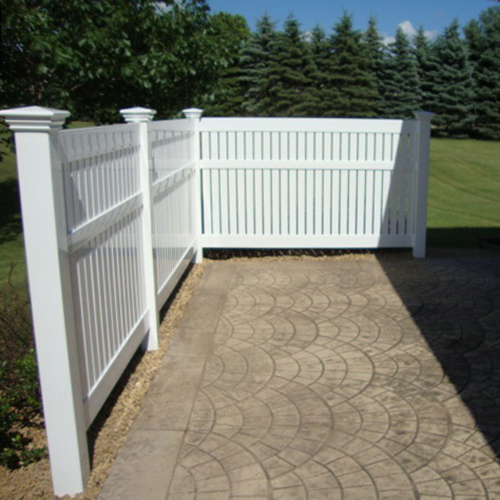 Milton Durables Vinyl Fence