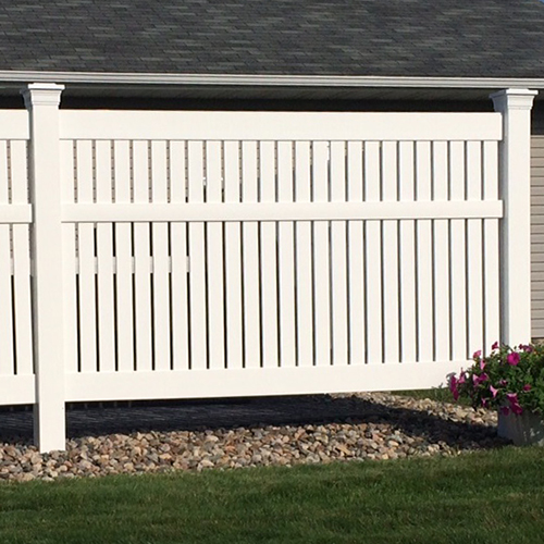 Milton Durables Vinyl Fence