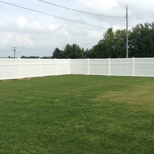 Milton Durables Vinyl Fence