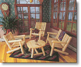 Cedar furniture