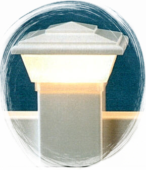 Lighted Post Cap