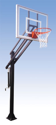 adjustable basketball backboards