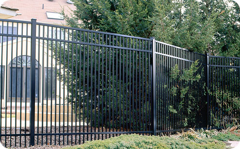 Innsbruck Ornamental Aluminum Fence by delguard