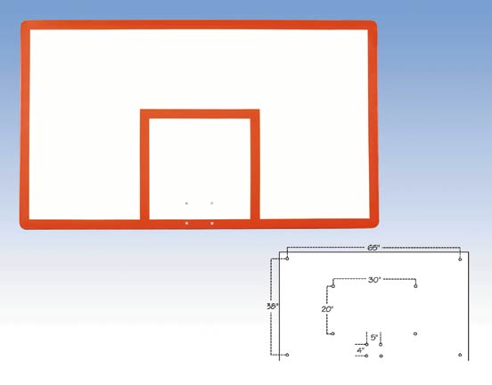 Basketball  backboards