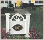Nastalgic Nantucket Singn part of our vinyl sign post and Trellises collection
