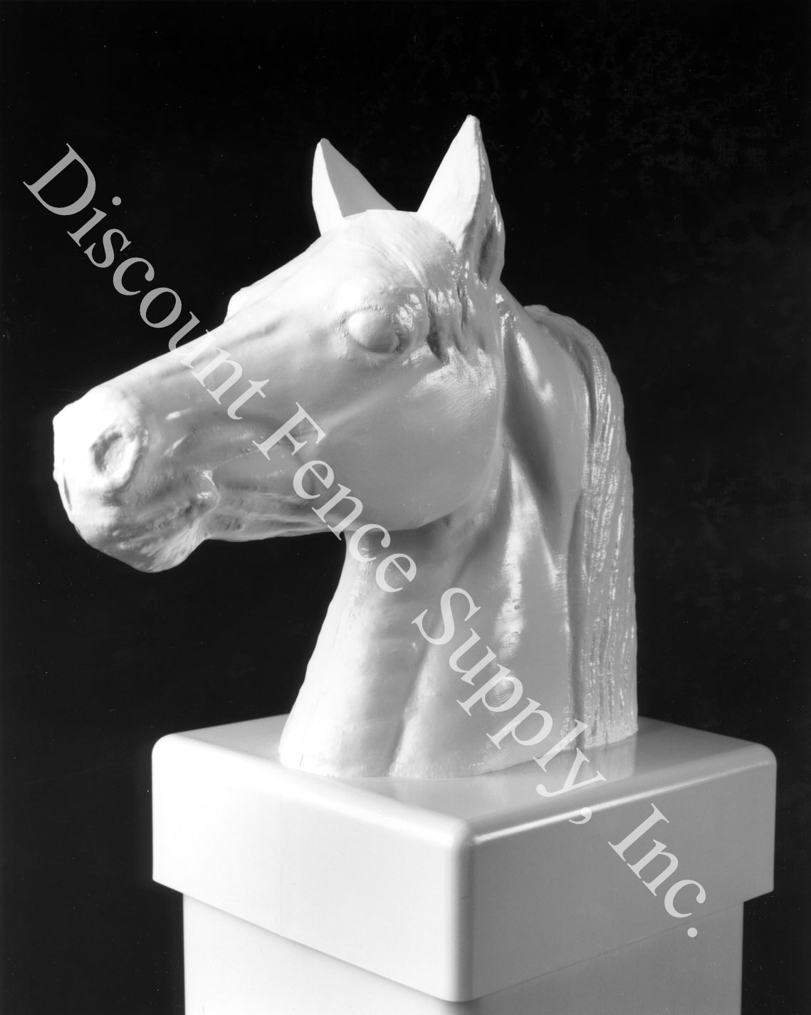 Horse Head Post Cap