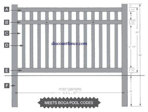vinyl fence