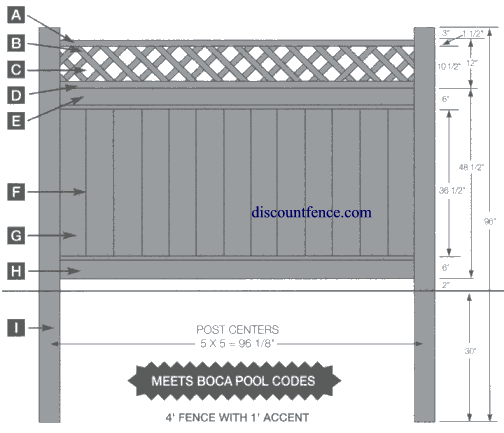 vinyl fence