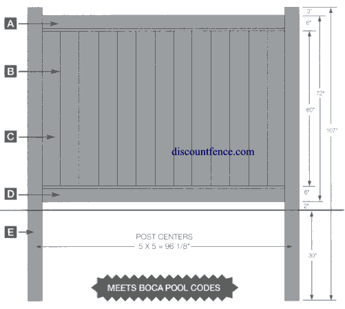 vinyl fence