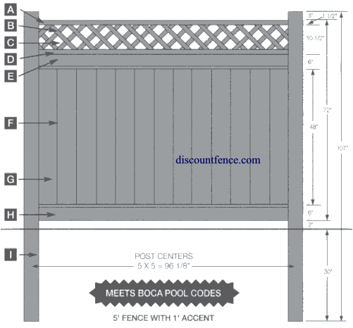 vinyl fence