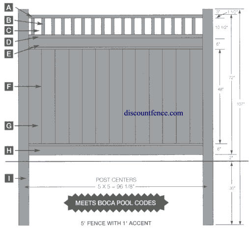 vinyl fence