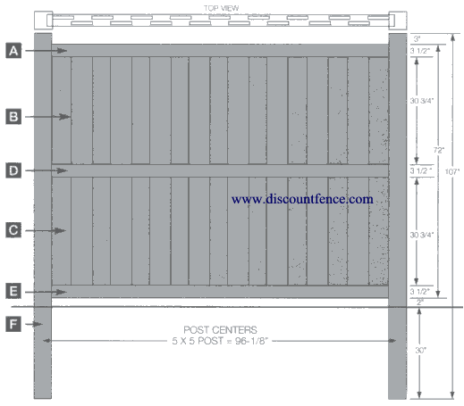 vinyl fence