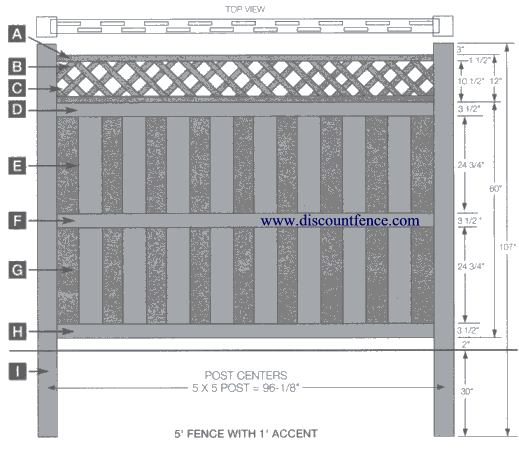vinyl fence