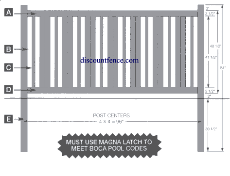 vinyl fence