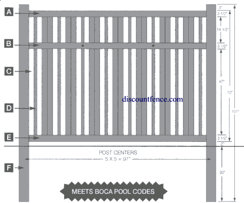 vinyl fence