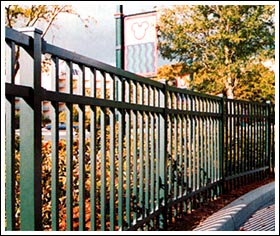 aluminum fence