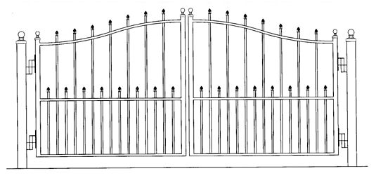 Wrought Iron gates