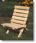 Cedar camp beach chair