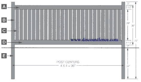vinyl fence
