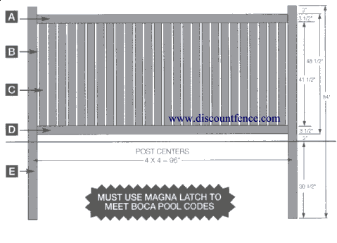 vinyl fence