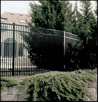 aluminum fence
