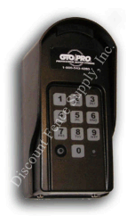 GTO/PRO keypad for Automatic Gate Openers