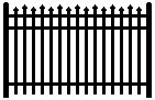 aluminum fence