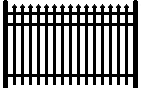 aluminum fence