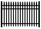 aluminum fence