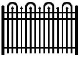 aluminum fence