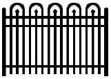 aluminum fence