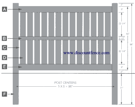 vinyl fence