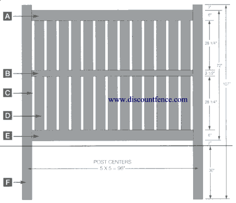 vinyl fence