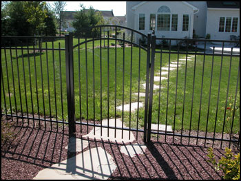 Arched Walk Gate