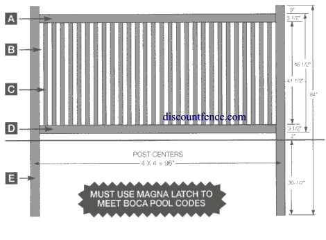 vinyl fence